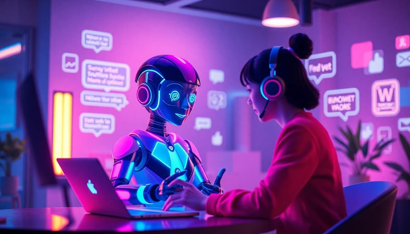 Engaging AI chat interface showcasing crushon ia's vibrant character interactions.