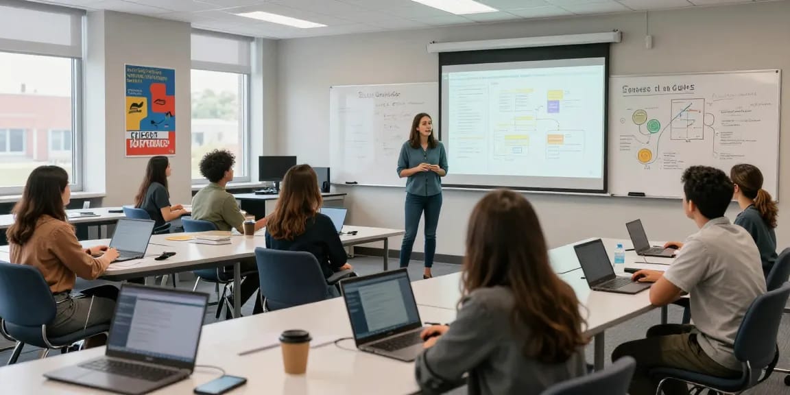 slot gacor in a dynamic university classroom fostering engaging communication and collaboration