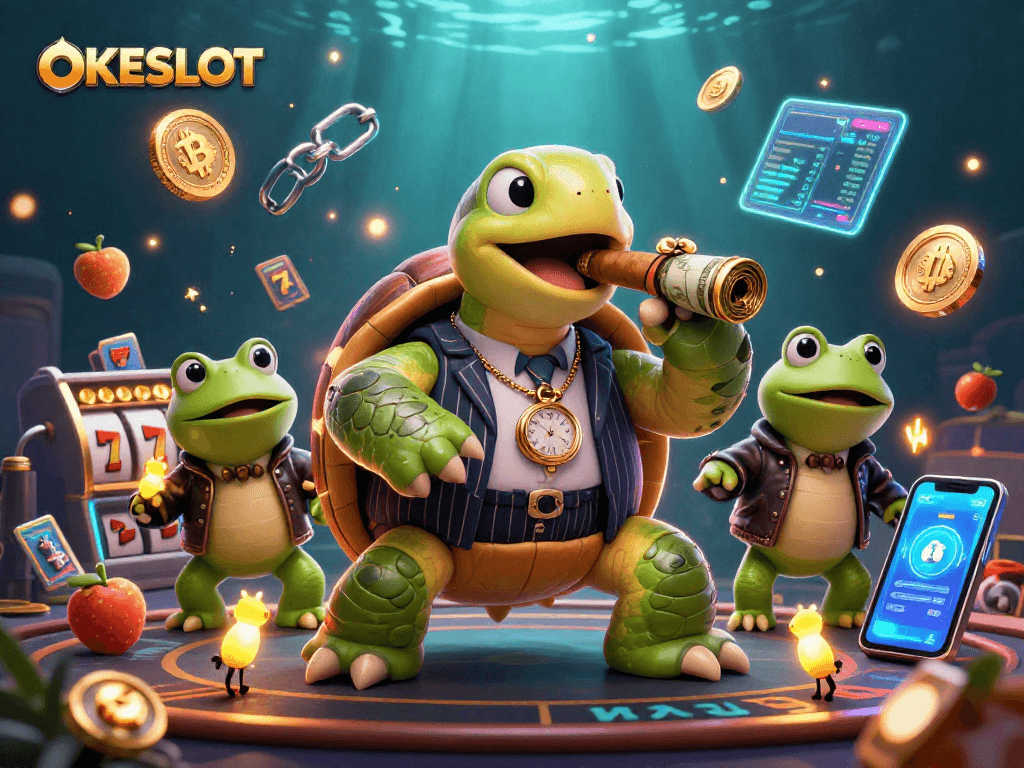 Mainkan slot online di OKESLOT dan menangkan jackpot besar dengan karakter unik!