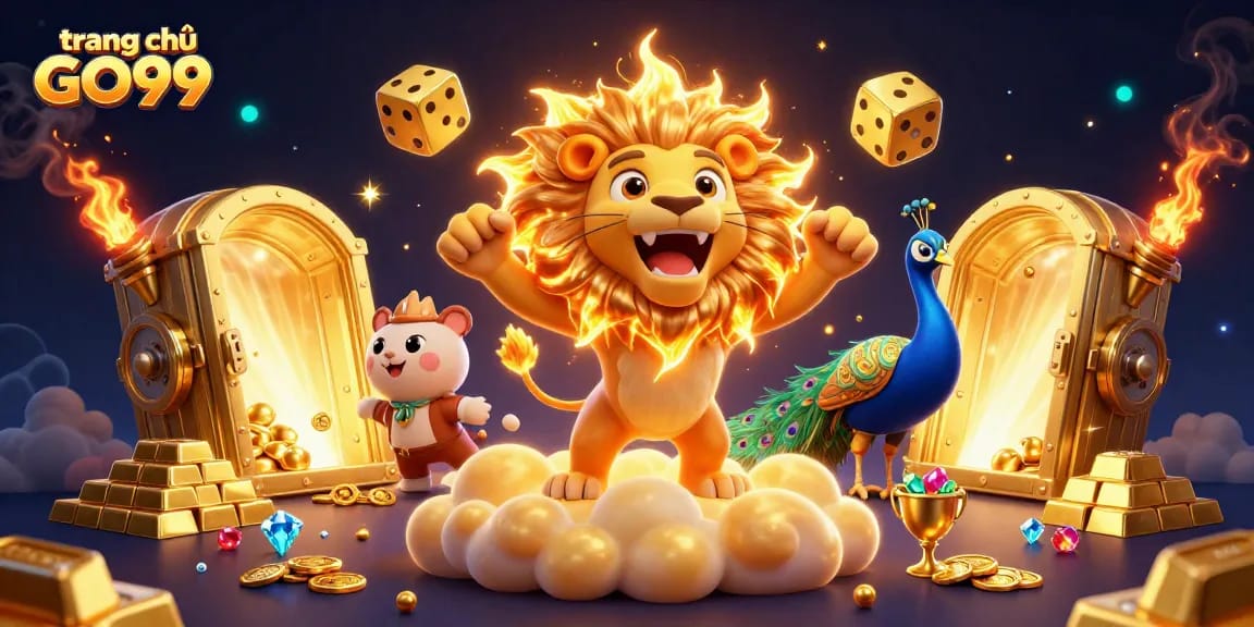 Engage with thrilling gameplay at trang chủ GO99 featuring vibrant casino elements.