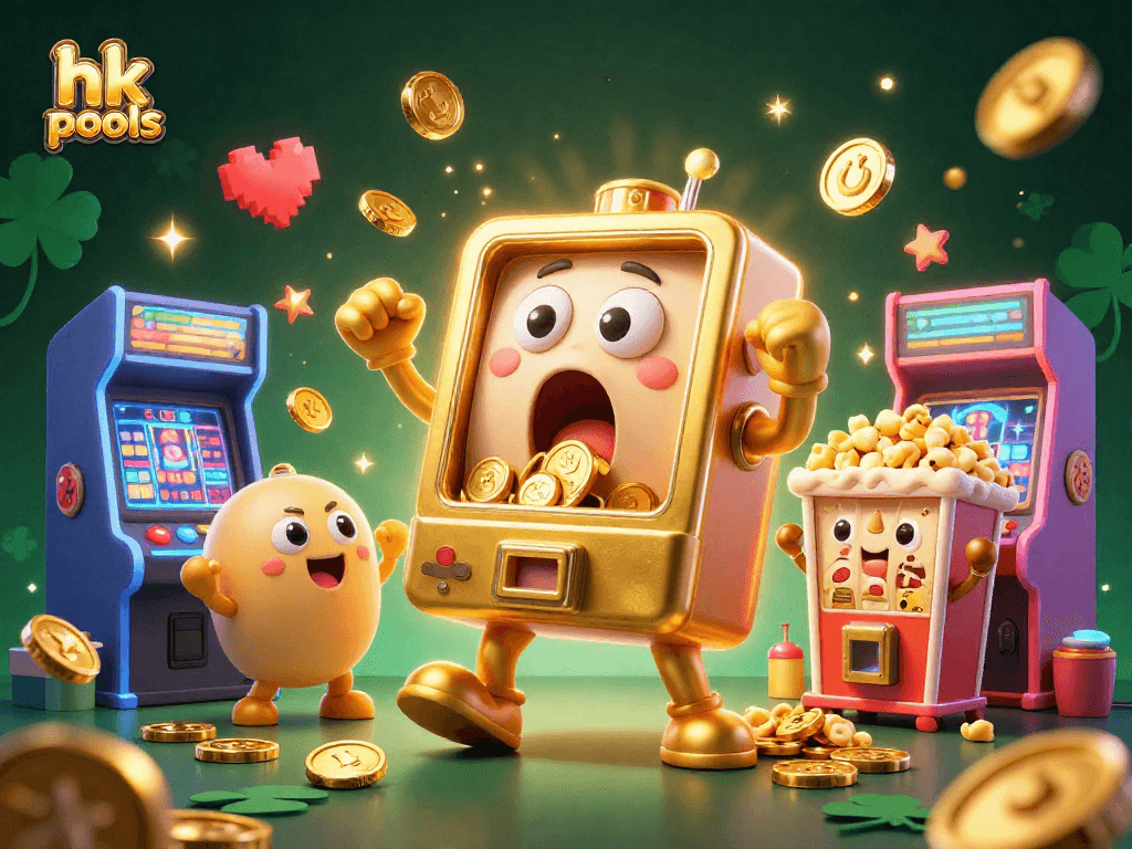 Permainan hk pools dengan jackpot mengejutkan dari mesin slot emas, memikat perhatian pemain.
