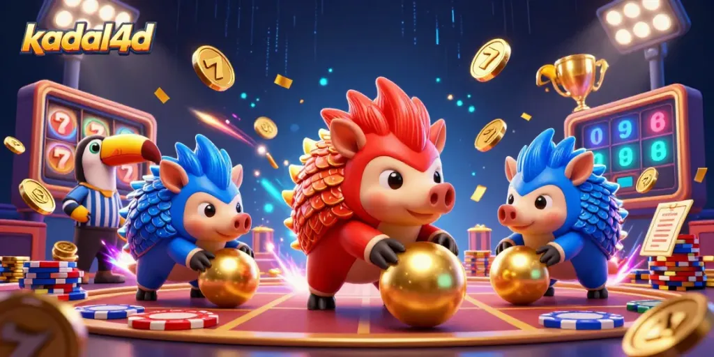 Experience thrilling wins at kadal4d with epic slots battles featuring rival pangolins.