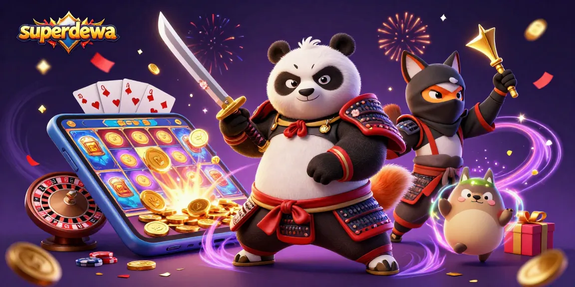 Raih kemenangan di superdewa dengan permainan slot yang mendebarkan.