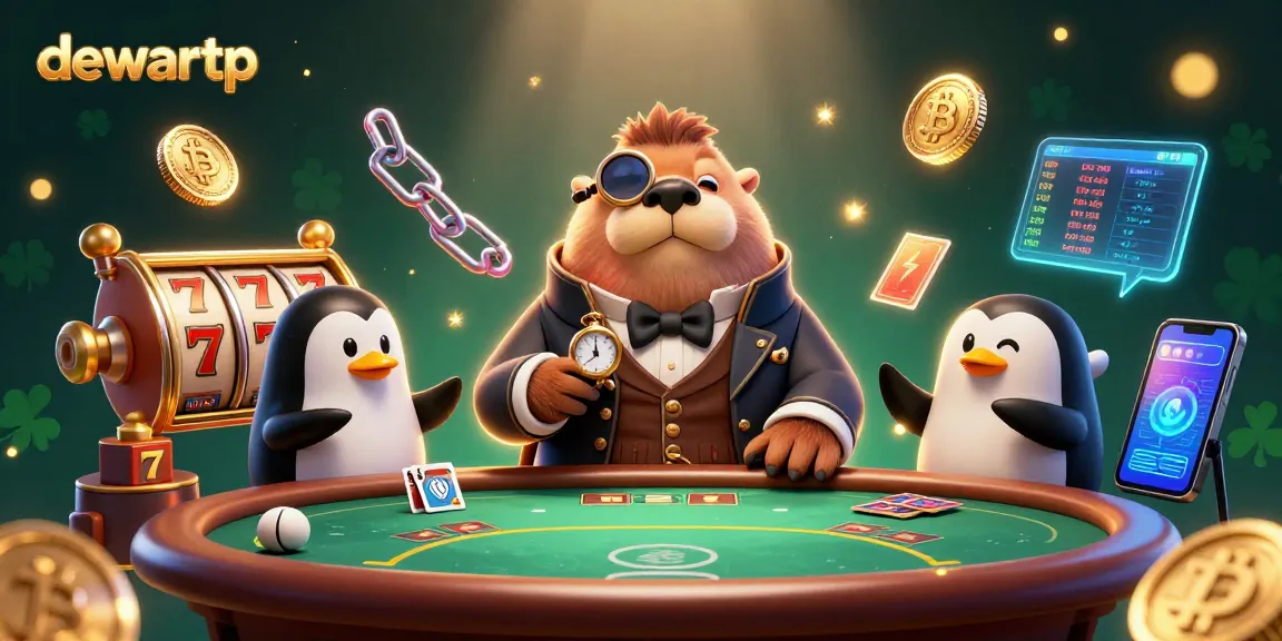 Permainan slot gacor dewartp dengan karakter menarik di meja poker bawah laut yang penuh sensasi.