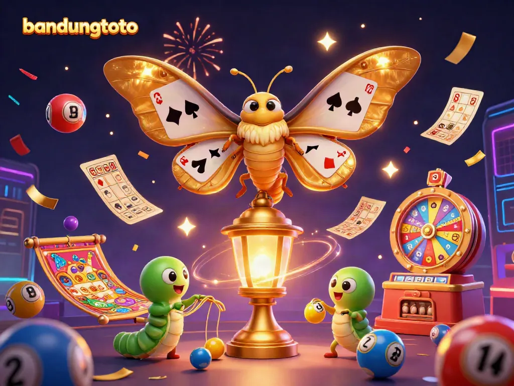 Experience thrilling gameplay with bandungtoto's vibrant lottery balls and dynamic casino elements.