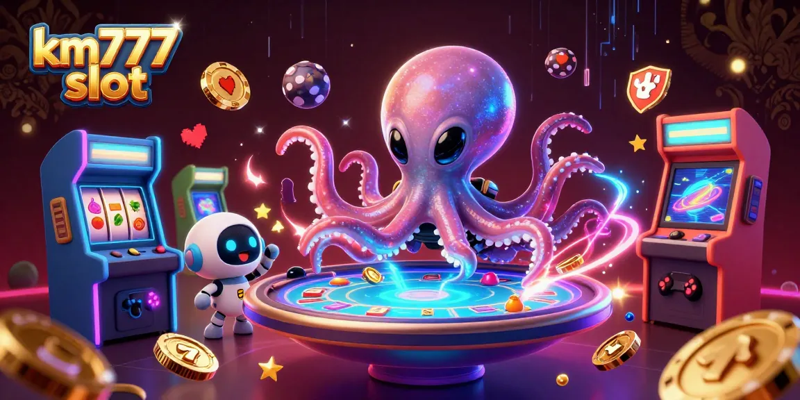 Play thrilling km777 slot games with vibrant 3D graphics and dynamic casino elements.