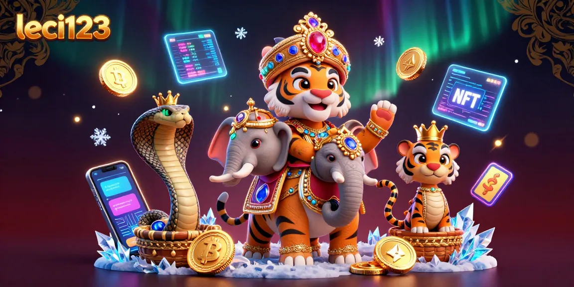 Engage with Leci123's thrilling online slot adventures featuring colorful 3D elements and unique characters.