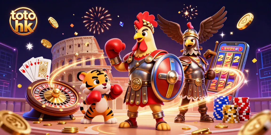 Permainan toto hk yang menarik dengan gambar meriah, simbol dan karakter yang menggugah semangat.