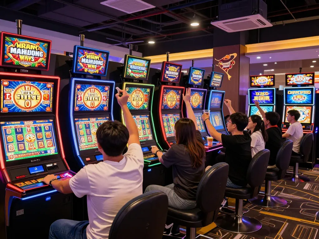 Aksi menarik di bagian permainan Mahjong Ways merayakan kemenangan para pemain yang penuh semangat menikmati pola andalan mahjong ways.