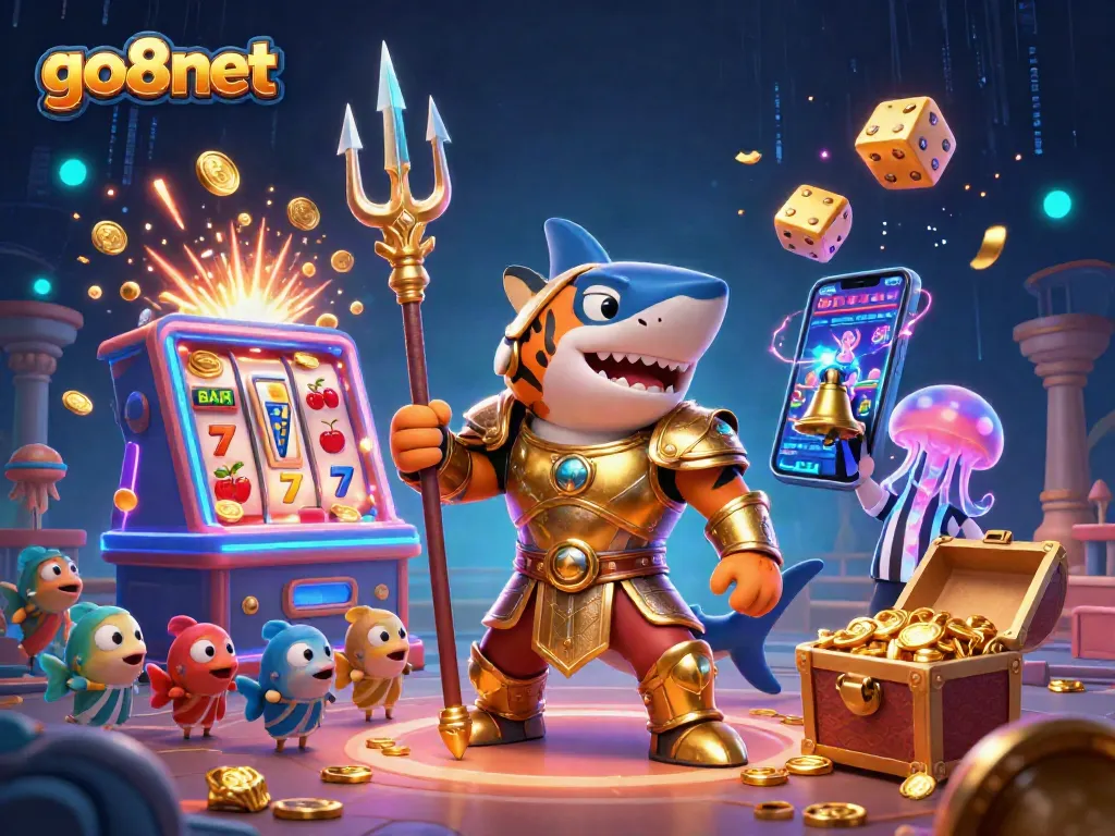 Spin winning reels at go8net's vibrant underwater casino realm with thrilling jackpots!