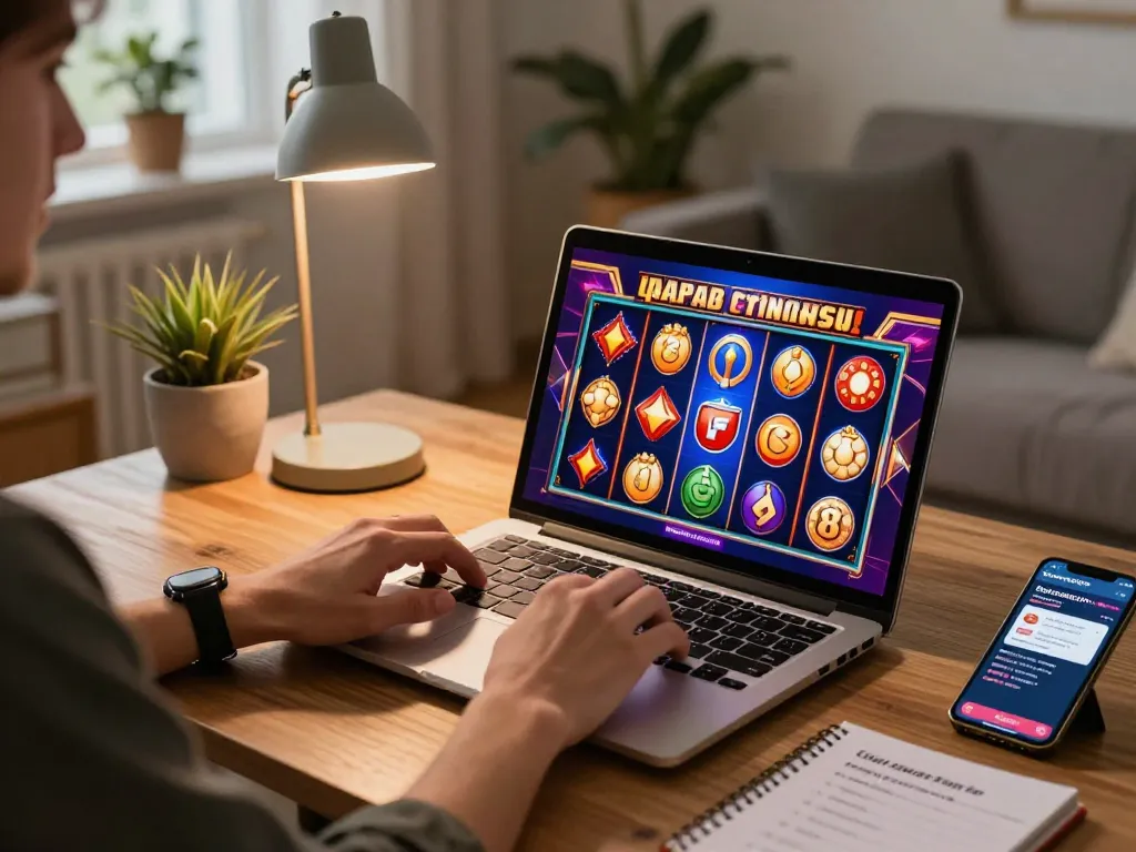 Engaging slot gameplay on paris888 app, showcasing an online casino experience.