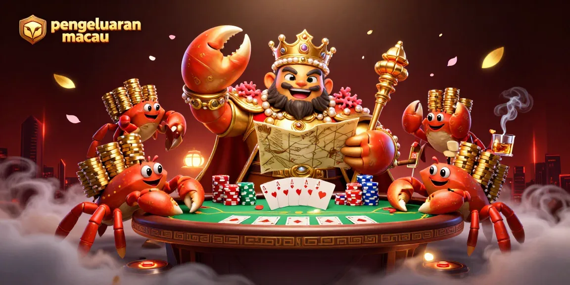Melihat pengeluaran macau saat sang kepiting emas menguasai meja poker yang glamor.