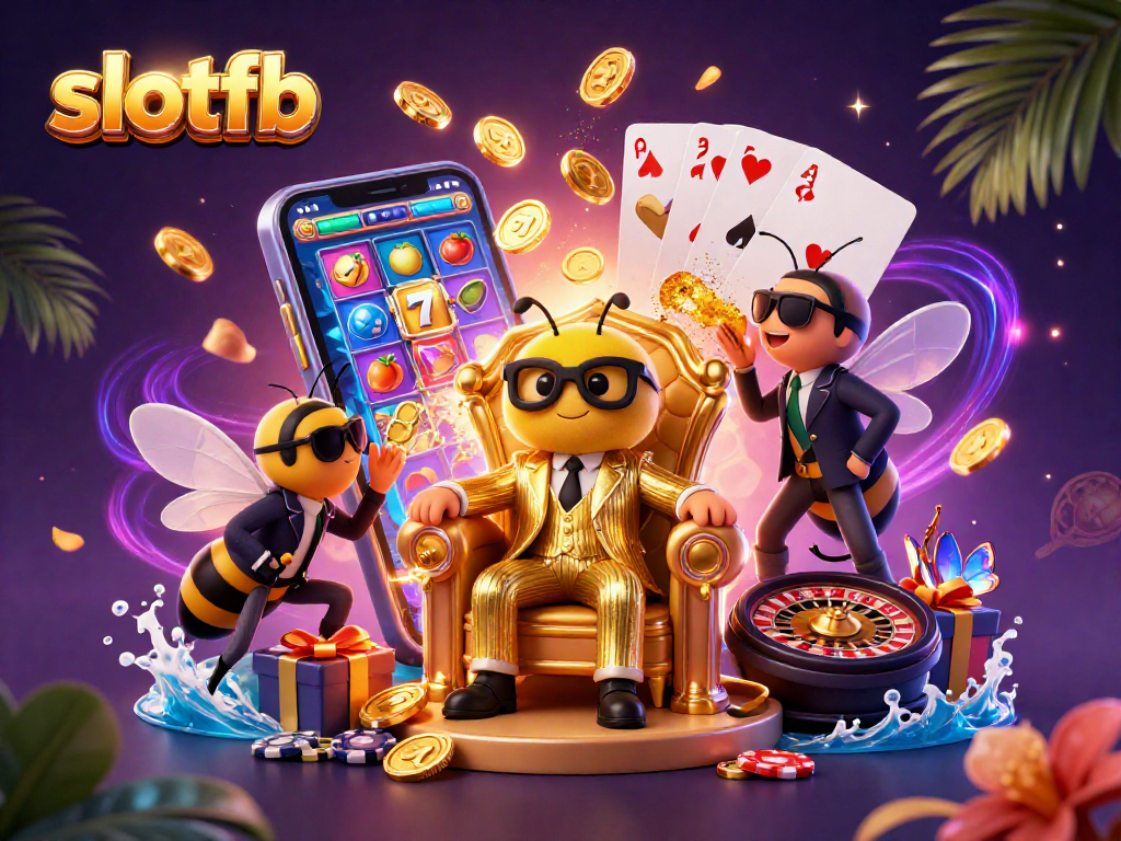 Win big at slotfb as the cartoon bee mob boss rules the casino with dazzling slot action.