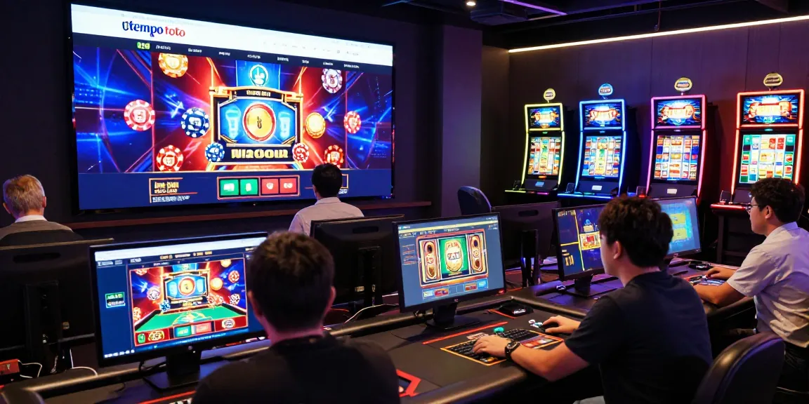 Players engaging in live casino games on tempo toto's vibrant online platform, showcasing an exciting digital gaming experience.