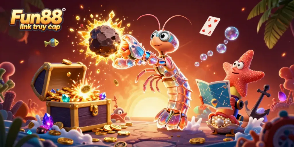 Engage in gaming excitement with Fun88 link truy cập and vibrant treasure-filled action.