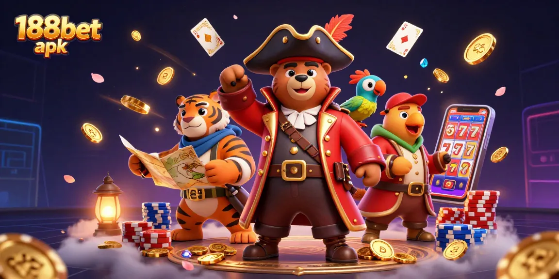 Pasang taruhan di aplikasi 188bet apk dengan grafis menarik dan warna cerah.