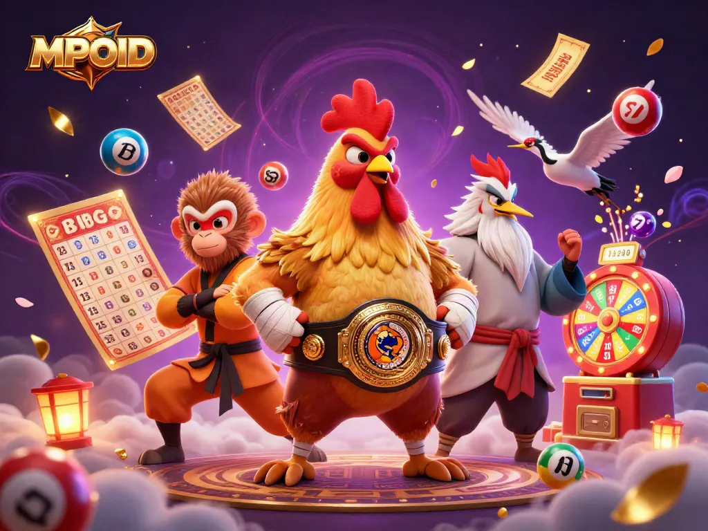 Experience thrilling gameplay at MPOID with vibrant characters and dynamic casino elements.