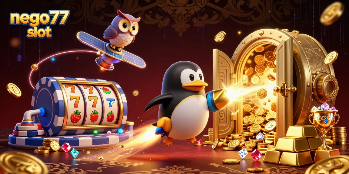 Experience thrilling gameplay at nego77 slot with vibrant, engaging visuals and captivating casino elements.