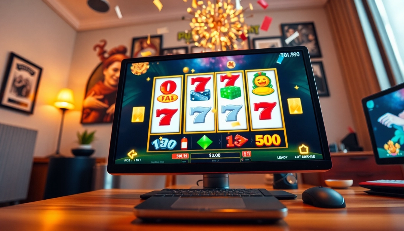 Experience the thrill of slot gacor gaming with vibrant visuals and jackpot excitement.