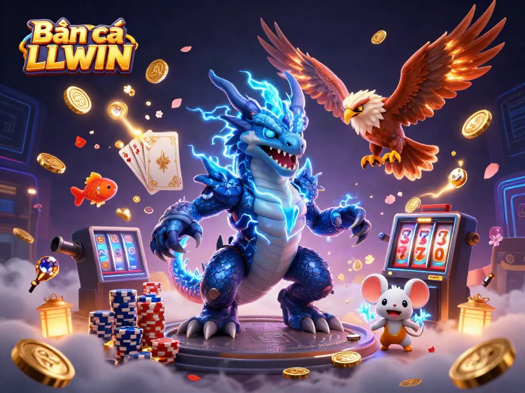 Bắn cá LLWIN delivers an exciting underwater adventure with a thunder dragon and impressive game elements.