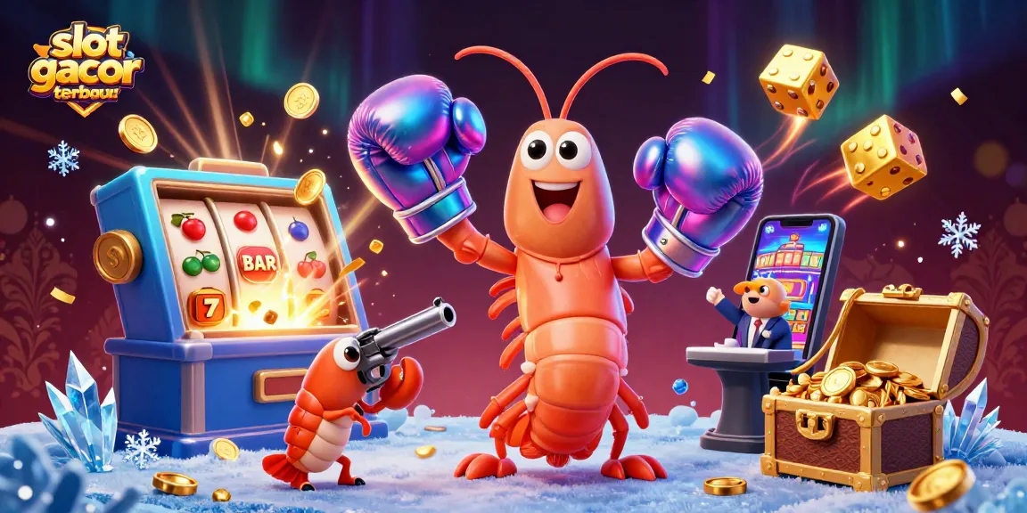 Menangkan jackpot dengan slot gacor terbaru di ilustrasi kasino yang penuh warna dan menarik.