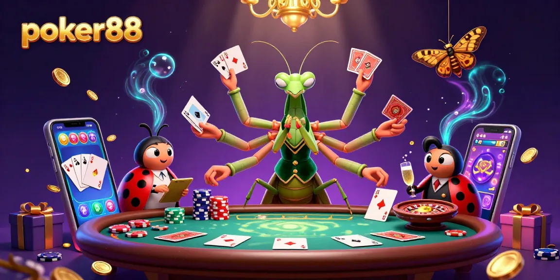Poker88 menghadirkan aksi poker seru dengan karakter unik dan elemen permainan yang menarik.