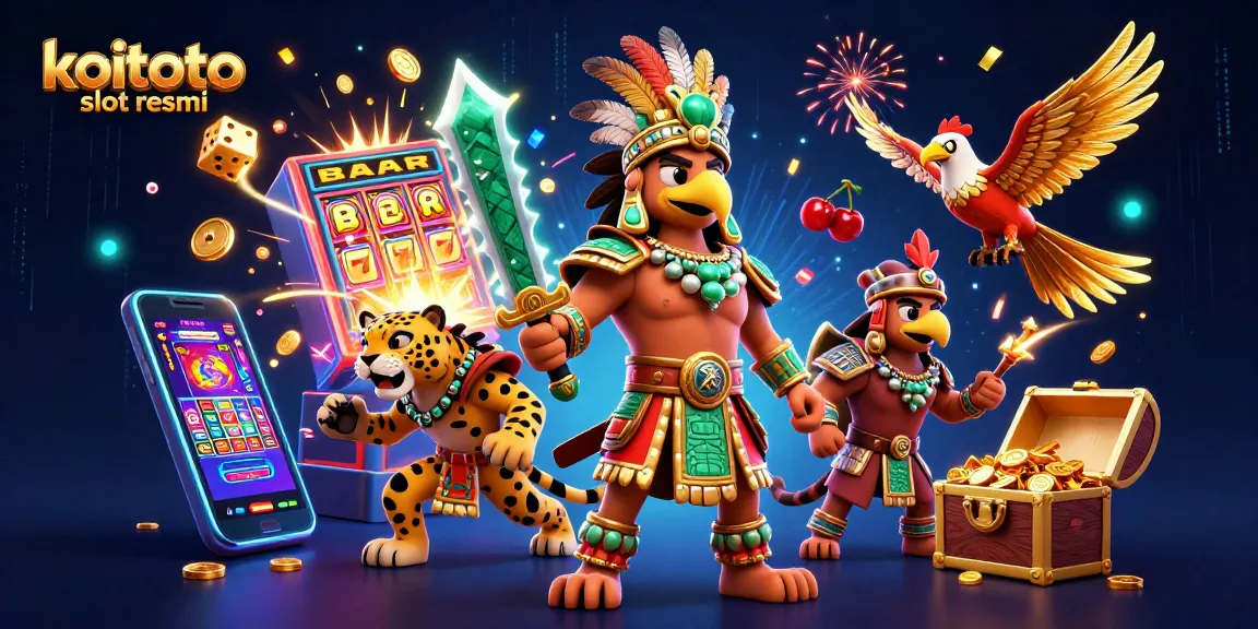 Mengakses KOITOTO slot resmi untuk bermain slot online dengan modal 10k, pengalaman maksimal.