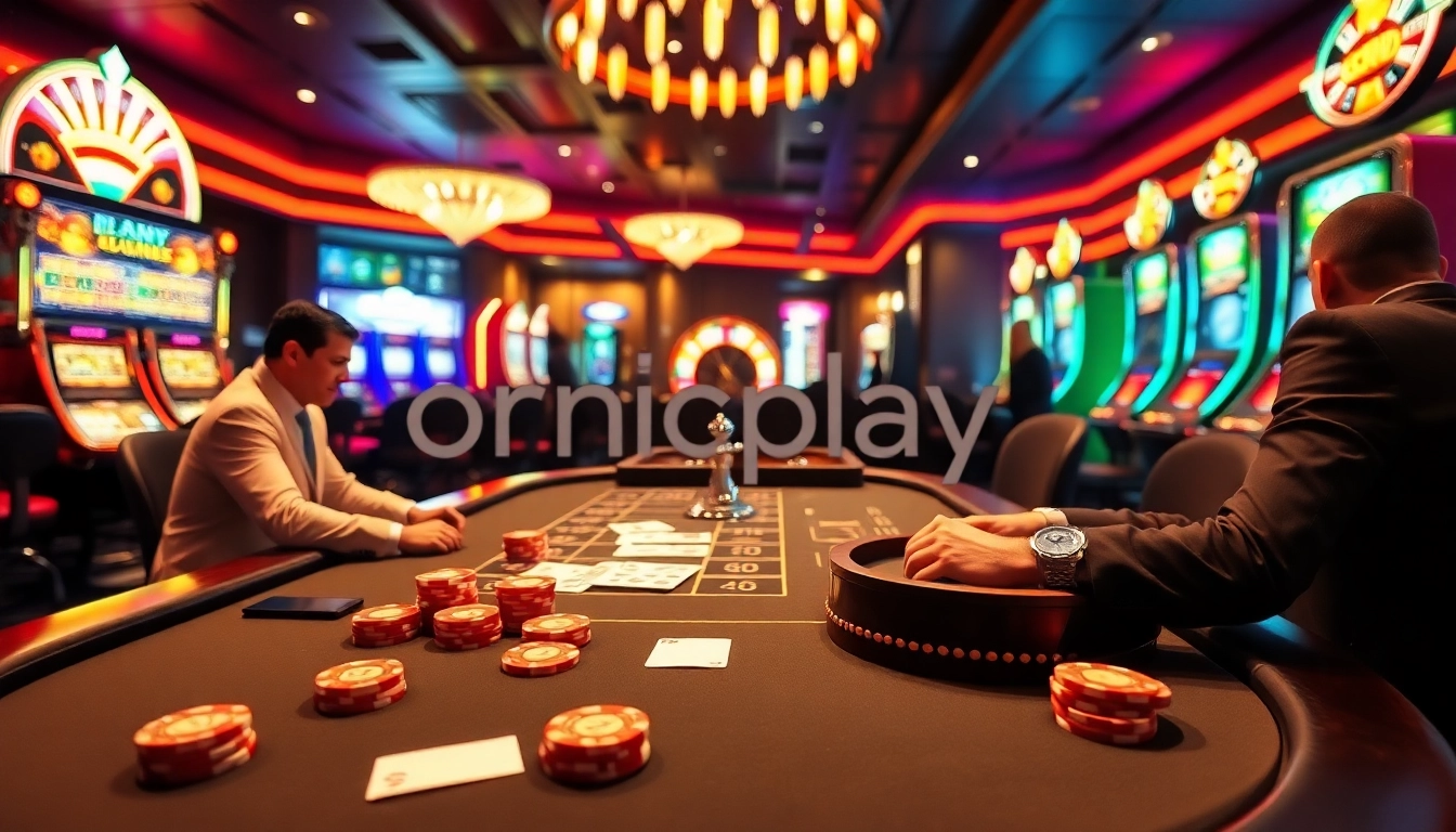 Experience the thrill of winning at onicplay login with exciting casino tables and vibrant gameplay.