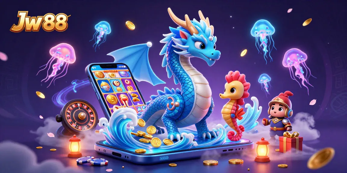 Experience thrilling gameplay with Jw 88 as the azure dragon and seahorse knight adventure!