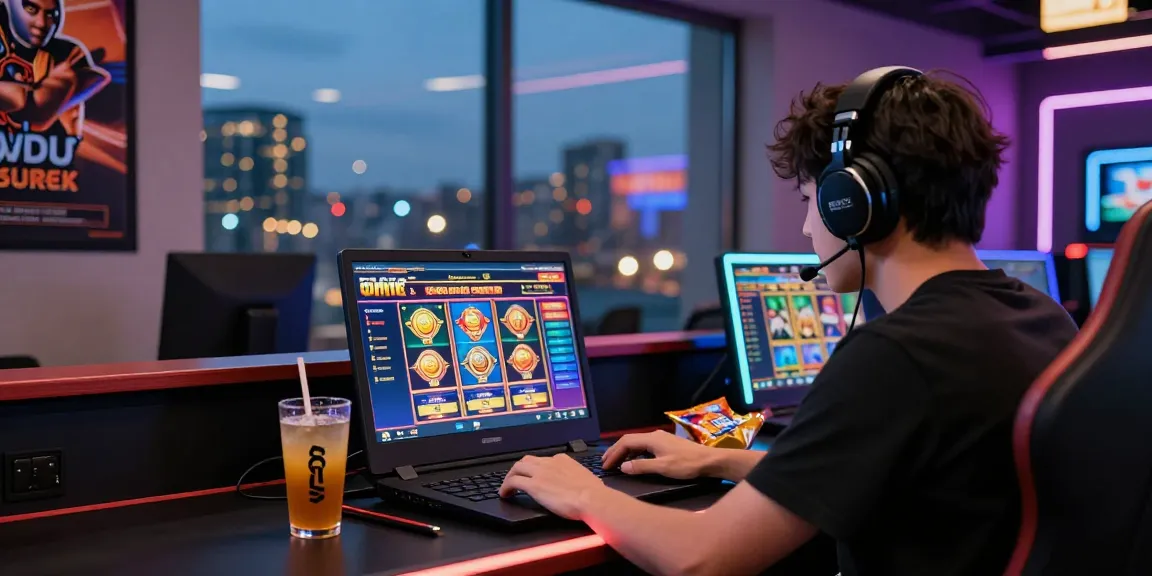 Experience the thrill of situs slot gaming at home with vibrant visuals and immersive atmosphere.