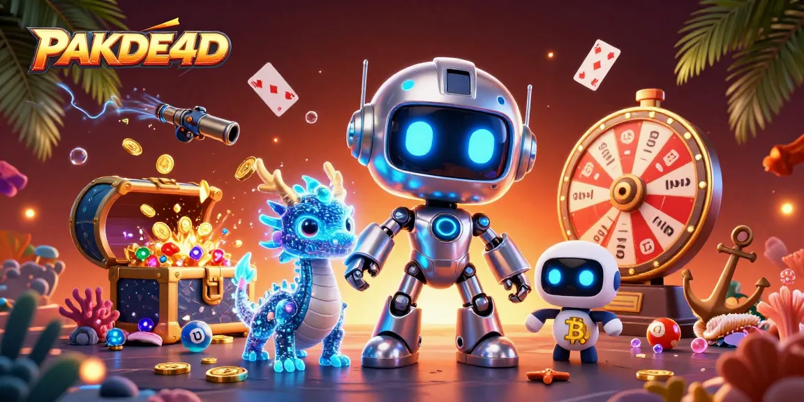 Engage in exciting lottery games with PAKDE4D's vibrant digital casino experience.