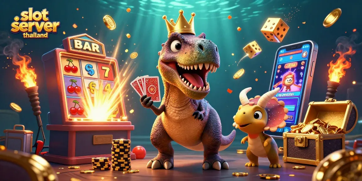 Experience thrilling wins at slot server thailand with vibrant characters and dynamic casino elements.