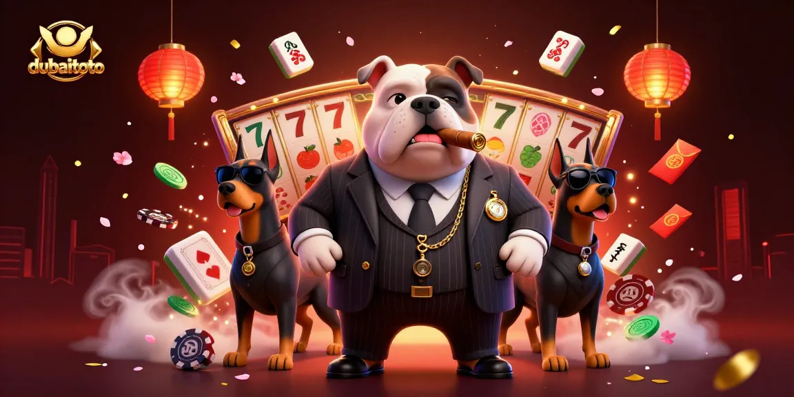 Experience excitement with dubaitoto as mafia boss bulldog and bodyguard Dobermans rule the gaming scene.