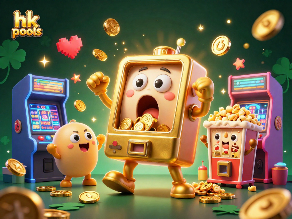 Permainan hk pools dengan jackpot mengejutkan dari mesin slot emas, memikat perhatian pemain.