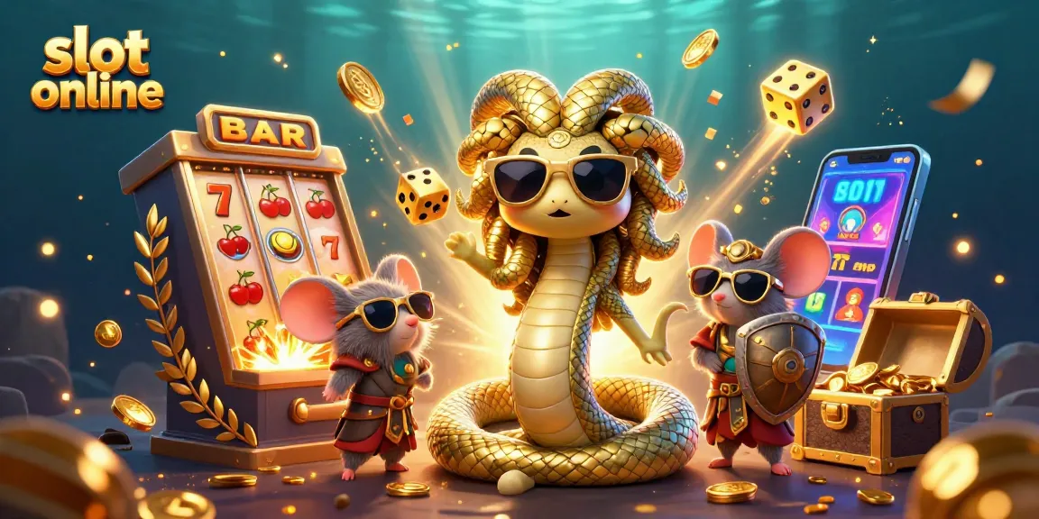 Menangkan hadiah menarik dengan permainan slot online di mesin slot 3D penuh harta dan suasana meriah