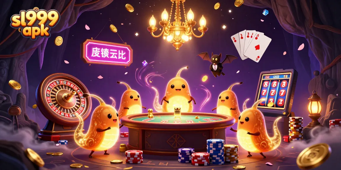 Engage with the vibrant sl999 apk casino experience featuring dynamic glowworms and gaming elements.