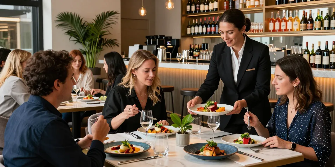 Sydney303 Login culinary experience with guests dining stylishly at TrestleOnTenth.