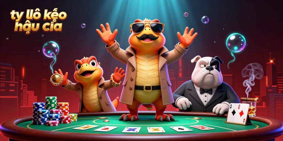 Experience the thrilling world of tỷ lệ kèo nhà cái with raptors entertaining boldly at a VIP casino lounge.