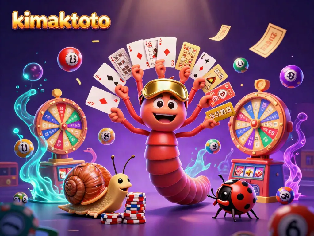 Experience vibrant gameplay at kimaktoto with a lively scene of animated characters and game elements.