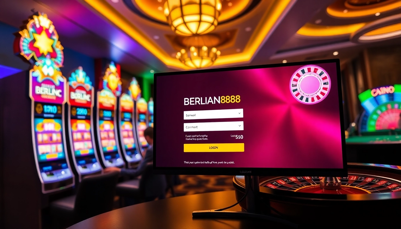 Experience the excitement of berlian888 login with vibrant casino games and thrilling wins.