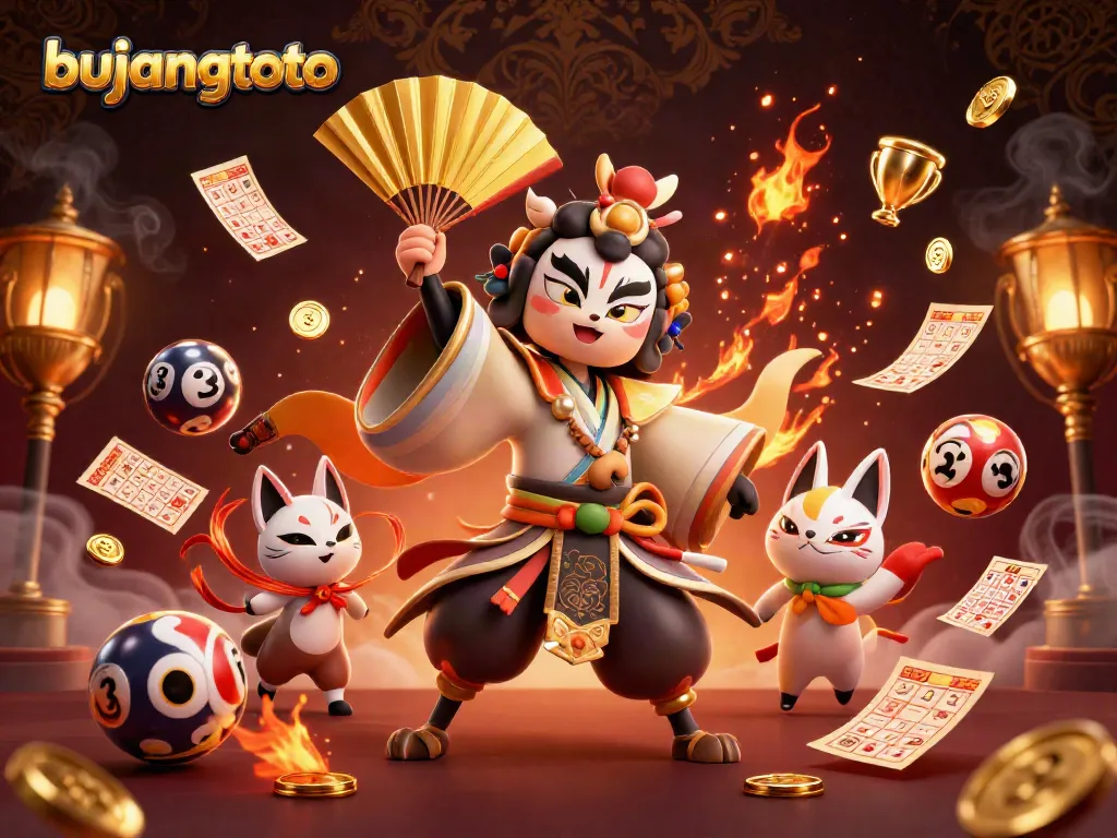 Bujangtoto brings excitement to lottery players with dynamic 3D characters and vibrant gambling elements.