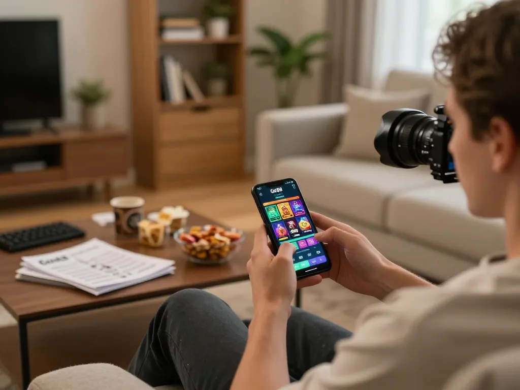 Tải Go88 app on smartphone for online gaming strategy with engaging visuals