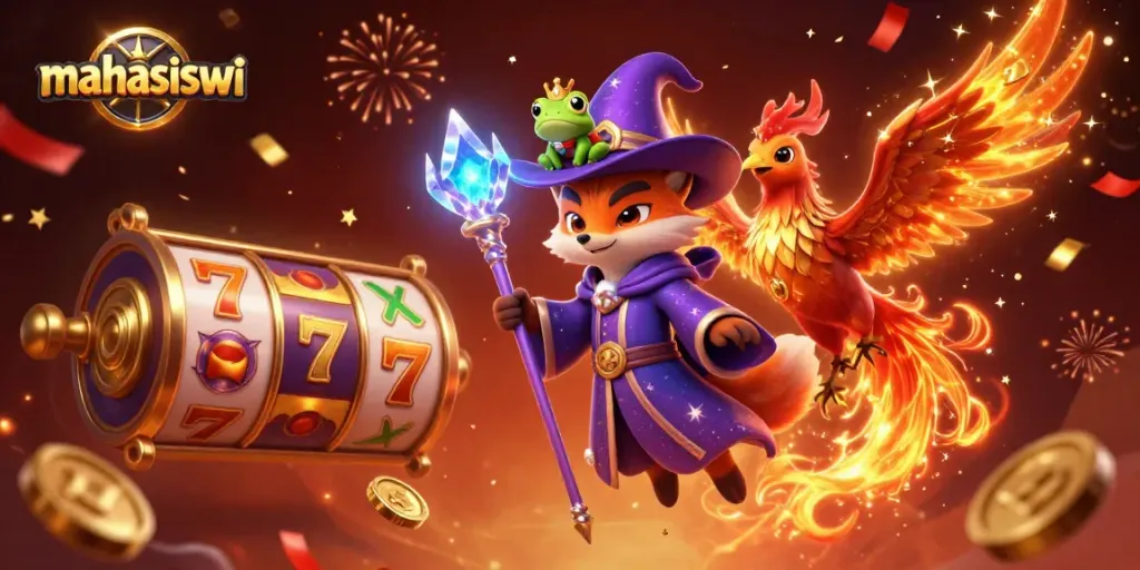 Engage with thrilling mahasiswi-themed slots featuring vibrant elements and joyous celebration.