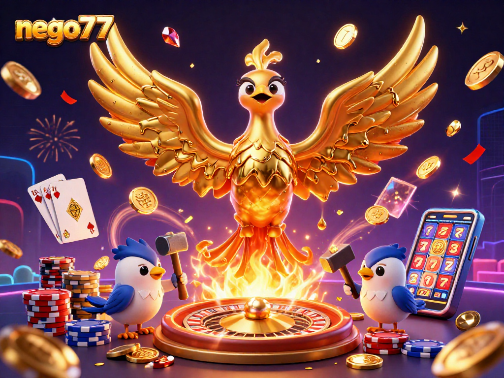 Bet on nego77 with thrilling golden phoenix and dynamic casino elements.
