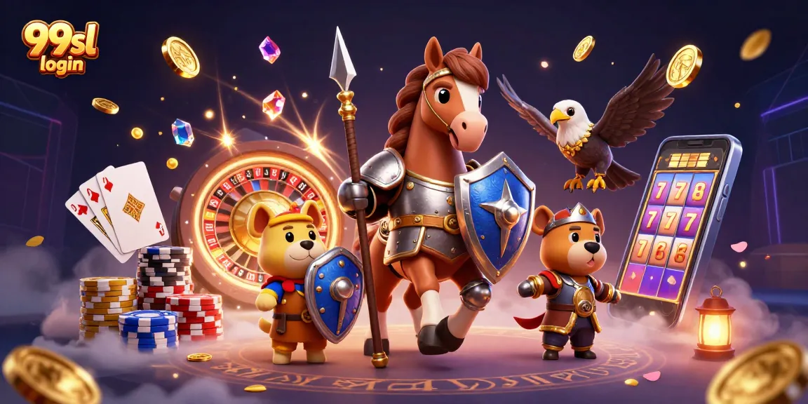 Engage in thrilling gaming adventures through the 99sl login with vibrant characters and games.