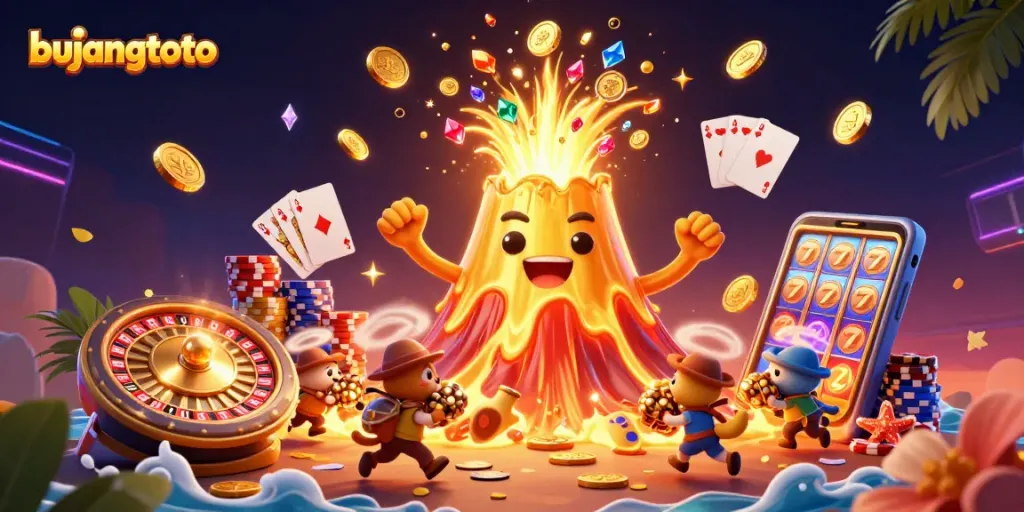 Gambarkan pengalaman bujangtoto dengan pilahan jackpot dan keberanian para penjelajah di kasino virtual.