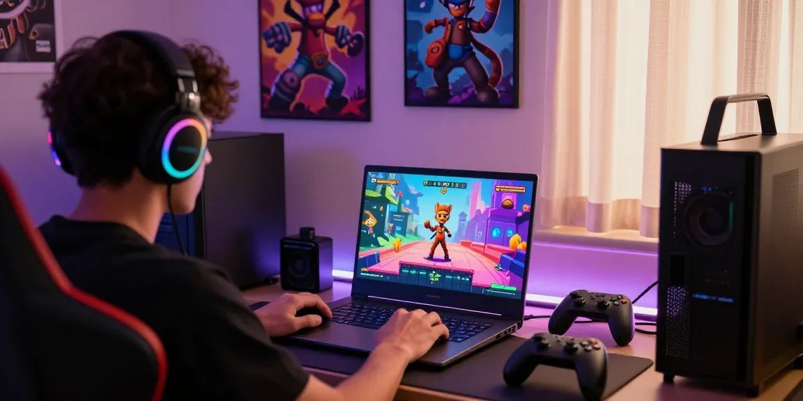 Exciting gaming experience on CIKA4D platform with colorful graphics and immersive setup.